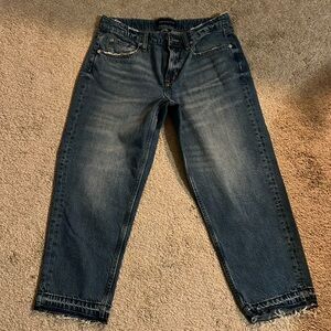 Aeropostale baggy crop jeans women’s